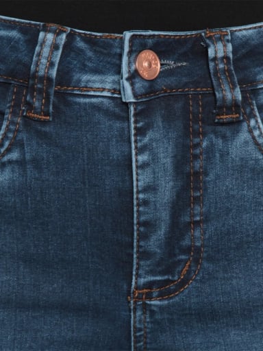 JEANS MUJER WADOS ALGODÓN RECTO TIRO ALTO PUSH UP - 6