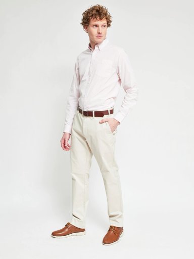 CAMISA HOMBRE REGATTA ALGODÓN MANGA LARGA CUADRO BÁSICO - 4
