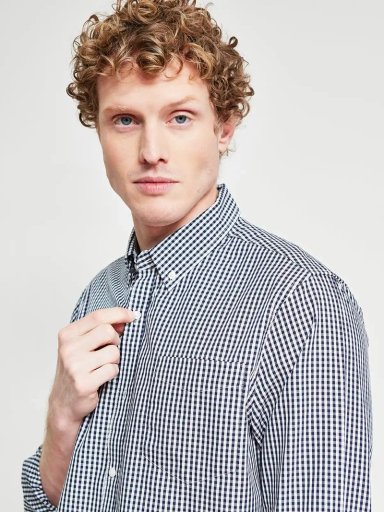 CAMISA HOMBRE REGATTA ALGODÓN MANGA LARGA LÍNEA BÁSICA - 3