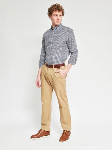 CAMISA HOMBRE REGATTA ALGODÓN MANGA LARGA LÍNEA BÁSICA - 4