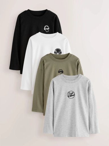 POLERA MANGA LARGA NIÑO NEXT - 1