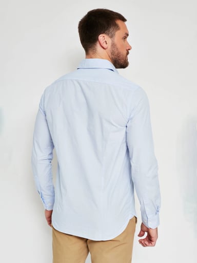 CAMISA HOMBRE MARQUIS ALGODÓN MANGA LARGA POPLIN - 2
