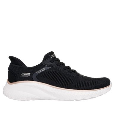 ZAPATILLAS MUJER SKECHERS CASUALES NEGRO SLIP-INS BOBS SPORT SQUAD CHAOS - 1