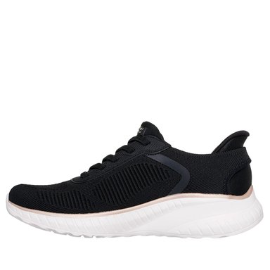 ZAPATILLAS MUJER SKECHERS CASUALES NEGRO SLIP-INS BOBS SPORT SQUAD CHAOS - 2