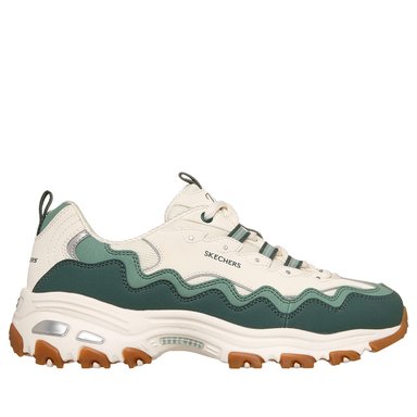 ZAPATILLAS MUJER SKECHERS CASUALES BLANCO D'LITES - 1