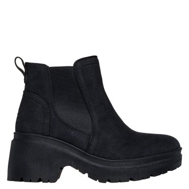 BOTINES MUJER SKECHERS NEGRO BOBS TANGO - 1