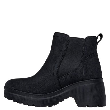 BOTINES MUJER SKECHERS NEGRO BOBS TANGO - 3
