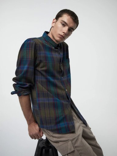 CAMISA MANGA LARGA HOMBRE SFERA - 1