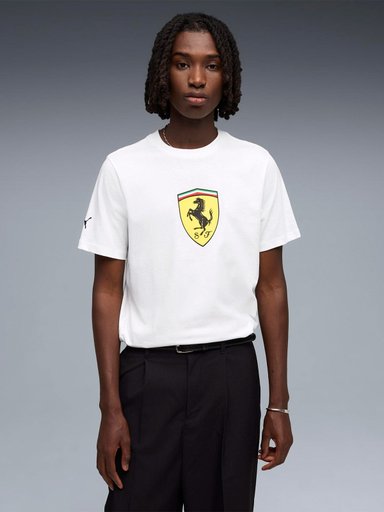 POLERA HOMBRE PUMA FERRARI ALGODÓN MANGA CORTA - 1