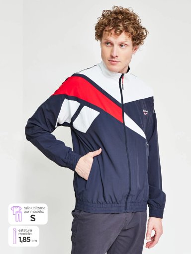 POLERÓN HOMBRE REEBOK ALGODÓN TRACKTOP - 1