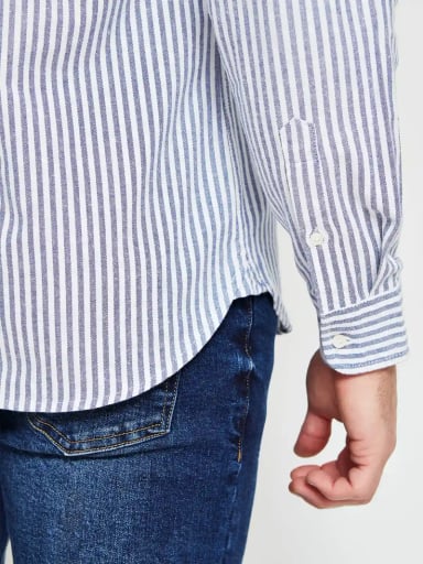 CAMISA HOMBRE MARQUIS ALGODÓN MANGA LARGA LÍNEAS - 3