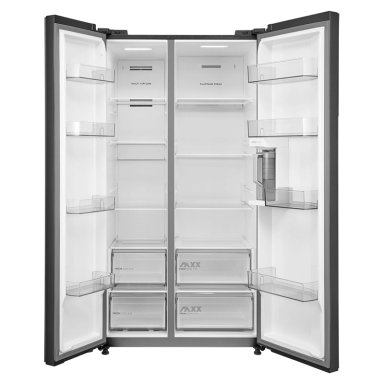 REFRIGERADOR SIDE BY SIDE MIDEA MDRS925FGEDX 700L NO FROST GRAFITO - 4