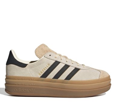 ZAPATILLAS MUJER ADIDAS CASUALES BLANCO GAZELLE BOLD CUERO - 1