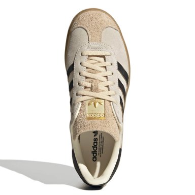 ZAPATILLAS MUJER ADIDAS CASUALES BLANCO GAZELLE BOLD CUERO - 5