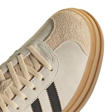ZAPATILLAS MUJER ADIDAS CASUALES BLANCO GAZELLE BOLD CUERO - 7