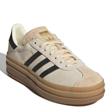 ZAPATILLAS MUJER ADIDAS CASUALES BLANCO GAZELLE BOLD CUERO - 2
