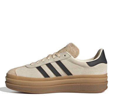 ZAPATILLAS MUJER ADIDAS CASUALES BLANCO GAZELLE BOLD CUERO - 3