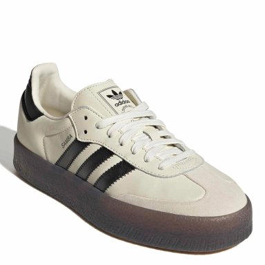 ZAPATILLAS MUJER ADIDAS CASUALES BLANCO SAMBAE CUERO - 2
