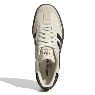 ZAPATILLAS MUJER ADIDAS CASUALES BLANCO SAMBAE CUERO - 5