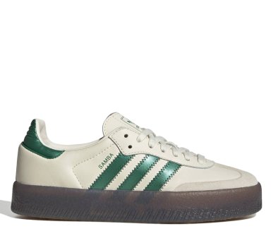 ZAPATILLAS MUJER ADIDAS CASUALES BLANCO SAMBAE CUERO - 1