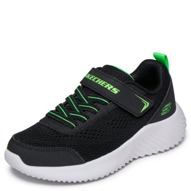 ZAPATILLAS NIÑO SKECHERS CASUALES NEGRO BOUNDER - 3