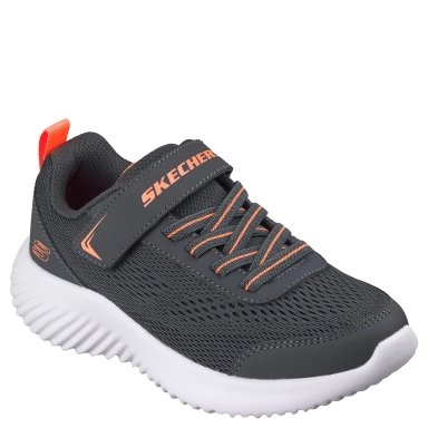 ZAPATILLAS NIÑO SKECHERS CASUALES GRIS BOUNDER - 2