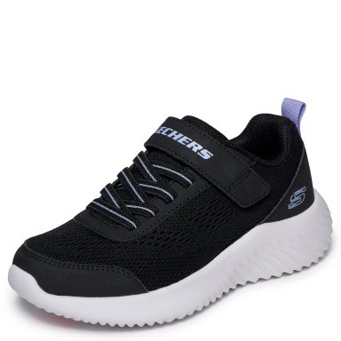 ZAPATILLAS NIÑA SKECHERS CASUALES NEGRO BOUNDER - 3