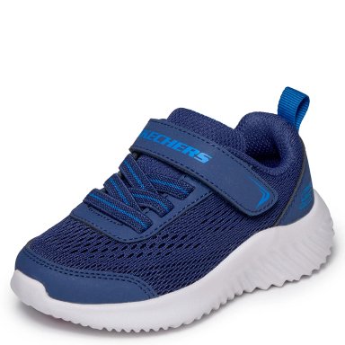 ZAPATILLAS NIÑO SKECHERS CASUALES AZUL MARINO BOUNDER - 3