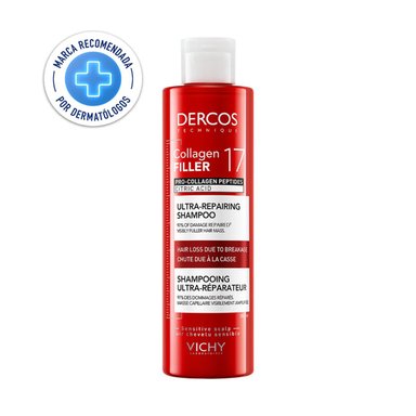 SHAMPOO VICHY DERCOS COLLAGEN 17 FILLER ULTRA REPARADOR 200ML - 1
