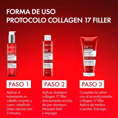 SHAMPOO VICHY DERCOS COLLAGEN 17 FILLER ULTRA REPARADOR 200ML - 7