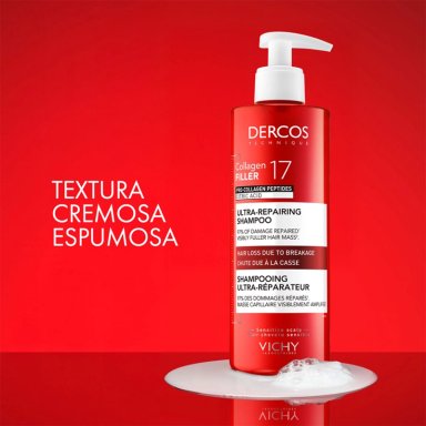 SHAMPOO VICHY DERCOS COLLAGEN 17 FILLER 400ML - 8