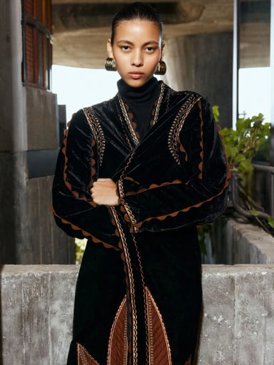 KIMONO MUJER SFERA VELVET - 2