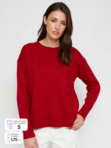 SWEATER MUJER SFERA LISO - 1