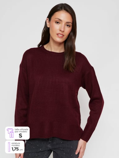 SWEATER MUJER SFERA LISO - 1