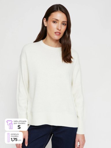 SWEATER MUJER SFERA LISO - 1