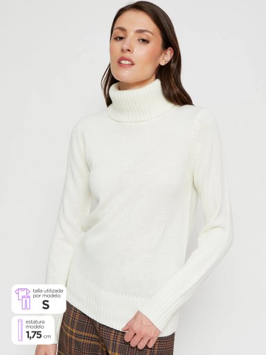 SWEATER MUJER SFERA LISO - 1