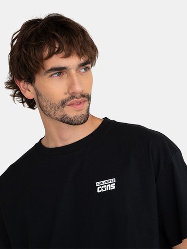 POLERA HOMBRE CONVERSE ALGODÓN MANGA CORTA - 3