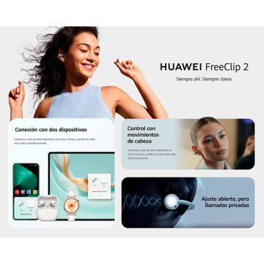 AUDÍFONOS HUAWEI TRUE WIRELESS FREECLIP 2 - 6