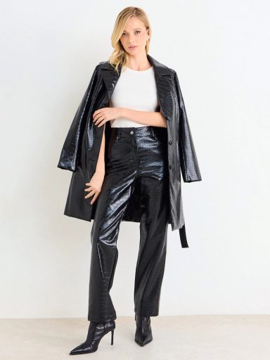 PANTALÓN MUJER ASH RECTO DISEÑO COCODRILO - 5