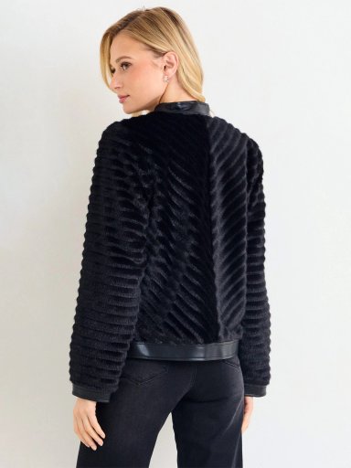 CHAQUETA MUJER ASH EFECTO PELO DISEÑO - 2