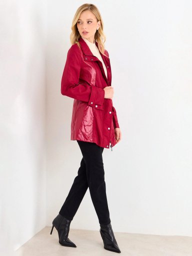 CHAQUETA MUJER ASH CUELLO ALTO MANGA LARGA - 2