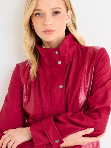 CHAQUETA MUJER ASH CUELLO ALTO MANGA LARGA - 5