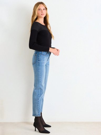 SWEATER MUJER ASH CUELLO REDONDO MANGA LARGA LISO - 2
