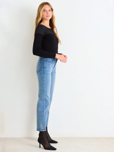 SWEATER MUJER ASH CUELLO REDONDO MANGA LARGA LISO - 2