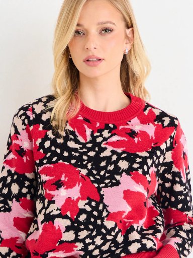 SWEATER MUJER ASH CUELLO REDONDO MANGA LARGA - 5