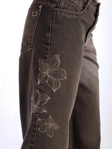 JEANS MUJER EFESIS ALGODÓN DIRTY - 6
