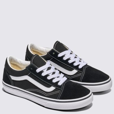 ZAPATILLAS NIÑO VANS URBANAS NEGRO OLD SKOOL - 2