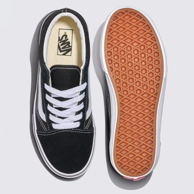 ZAPATILLAS NIÑO VANS URBANAS NEGRO OLD SKOOL - 3