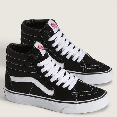 ZAPATILLAS NIÑO VANS URBANAS NEGRO SK8-HI - 1