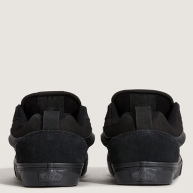 ZAPATILLAS NIÑO VANS URBANAS NEGRO KNU SKOOL CUERO - 4